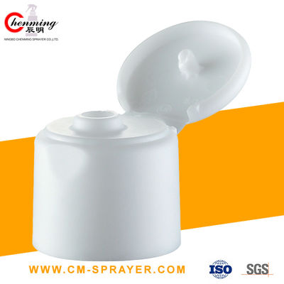 Good price 24mm 24/410 흰색 PP 플립 상단 플라스틱 병 뚜껑 플립 상단 물병 뚜껑 온라인으로